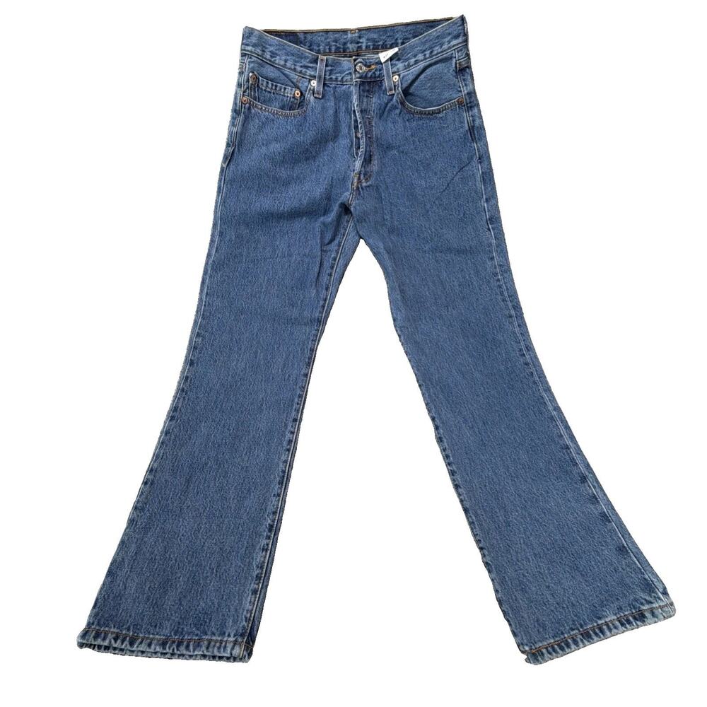Levi’s 501 Men’s Jeans 33x30(32x30.5) Blue Denim MidRise Original Fit Button Fly